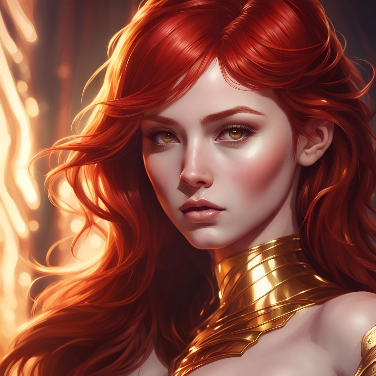 RedHead Phoenix Girl