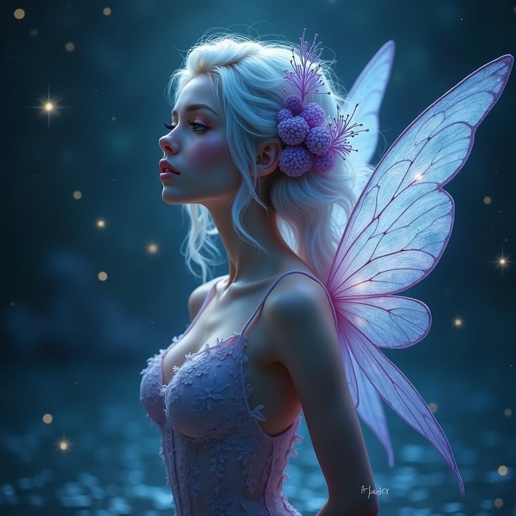 Ethereal Fairies Dancing in Moonlight