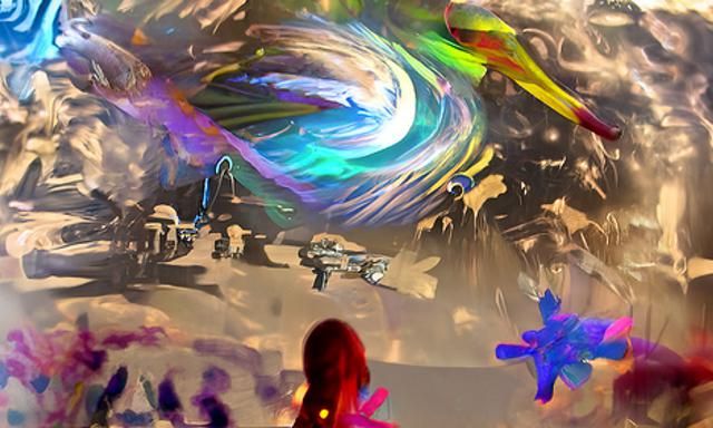 Sci-Fi Synesthesia: Sunny Galactic Dreamscape