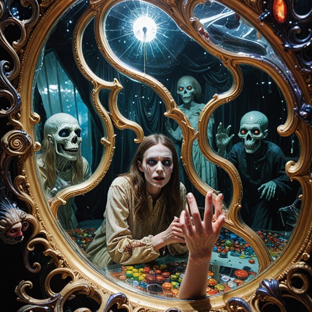 Nightmare Mirrorland: Psychedelic Horror Through Reflective ...