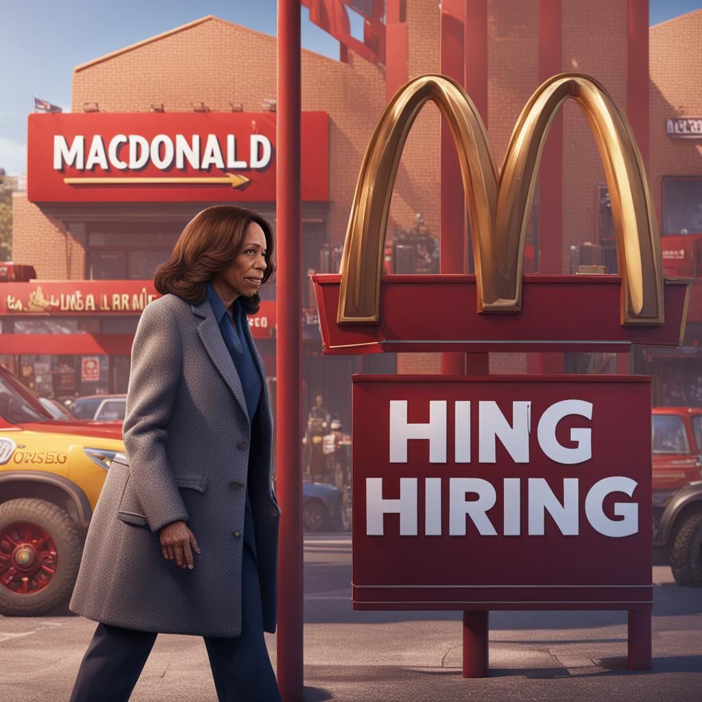 Kamala Harris's New Job at McDonald's