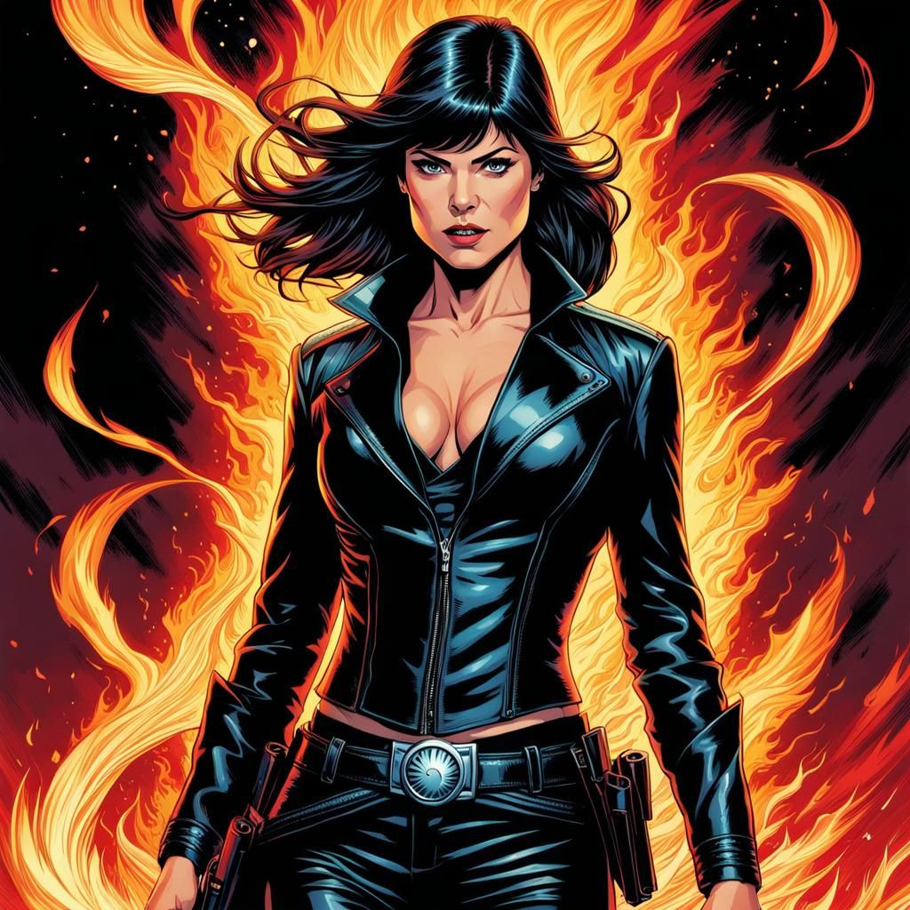 Selma Blair as Liz Sherman from Hellboy