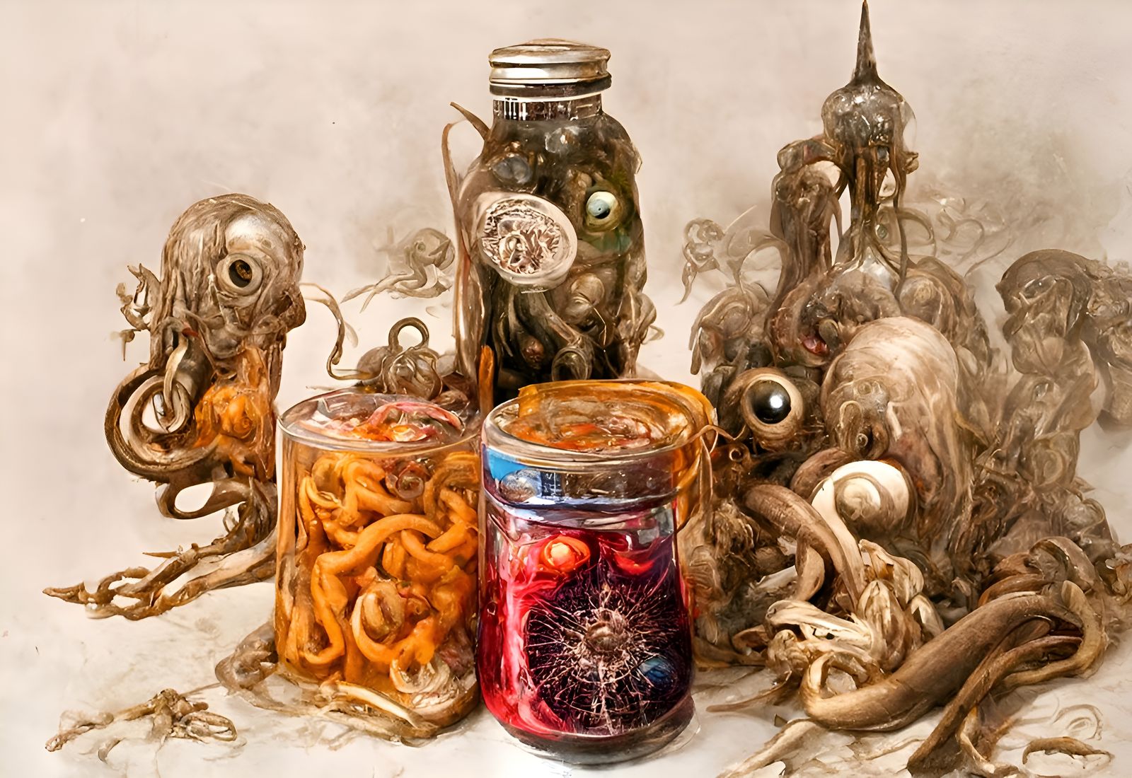 Lovecraftian Monsters Trapped in Jars: Psychedelic Horror