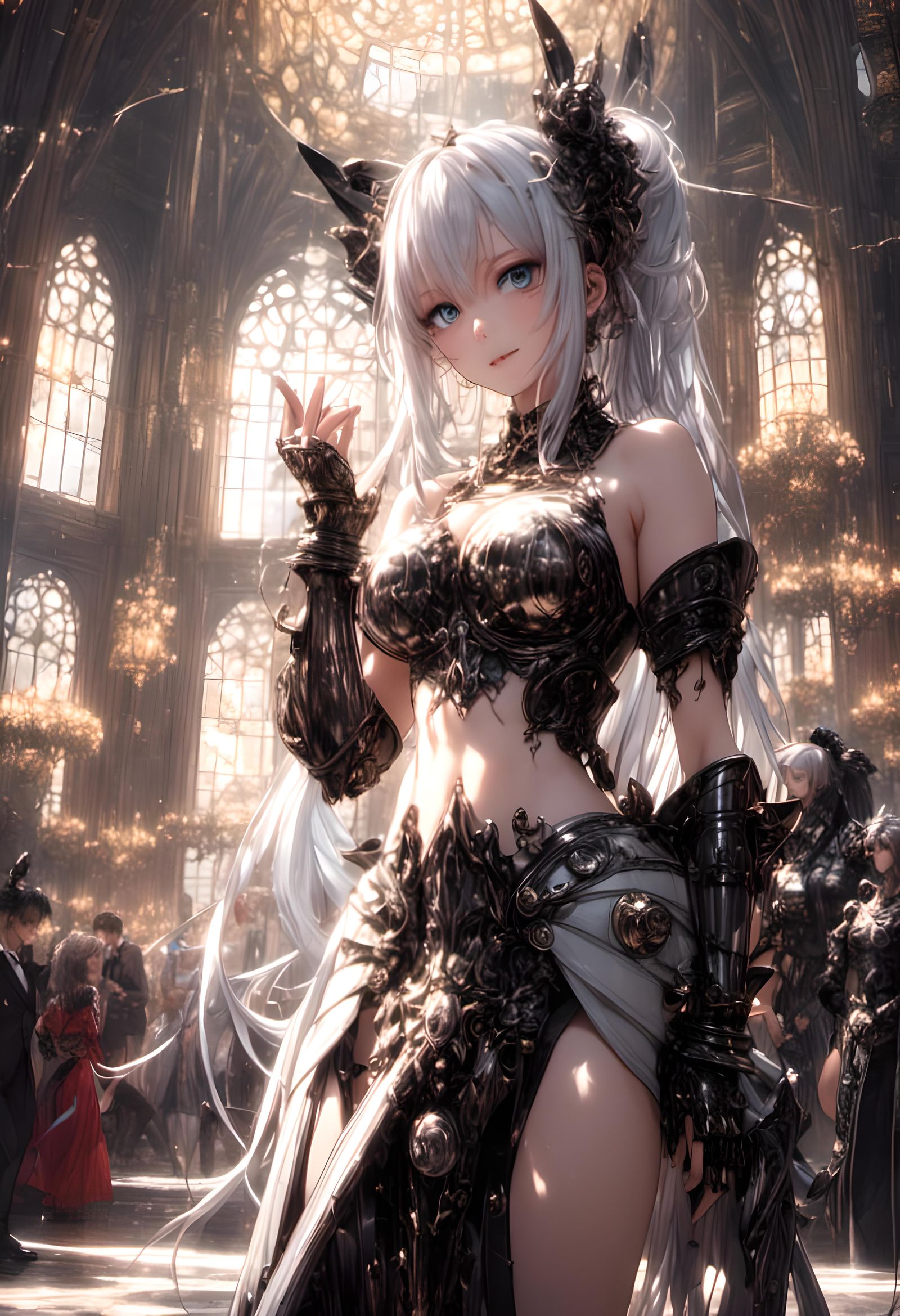 Jealousy and Desire in Alien Biopunk Style