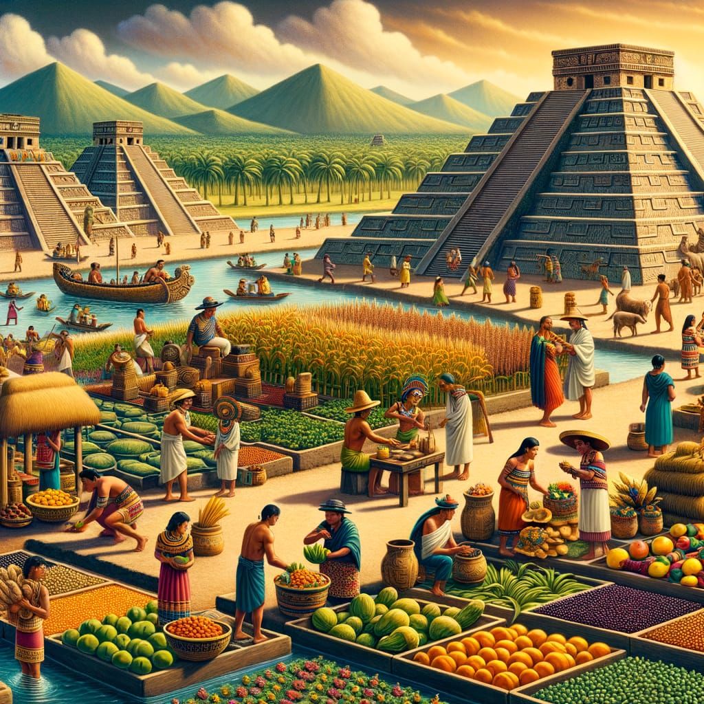 Daily Life in Ancient Aztec Civilization