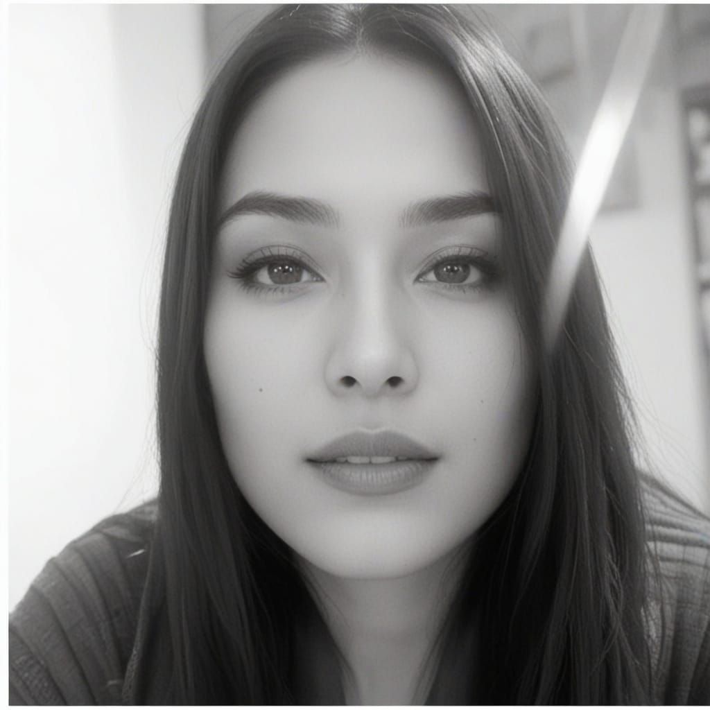 Peruvian Woman in Vibrant Marketplace Digital Painting