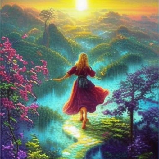 Friendship's Power: Overcoming Challenges at Sunrise