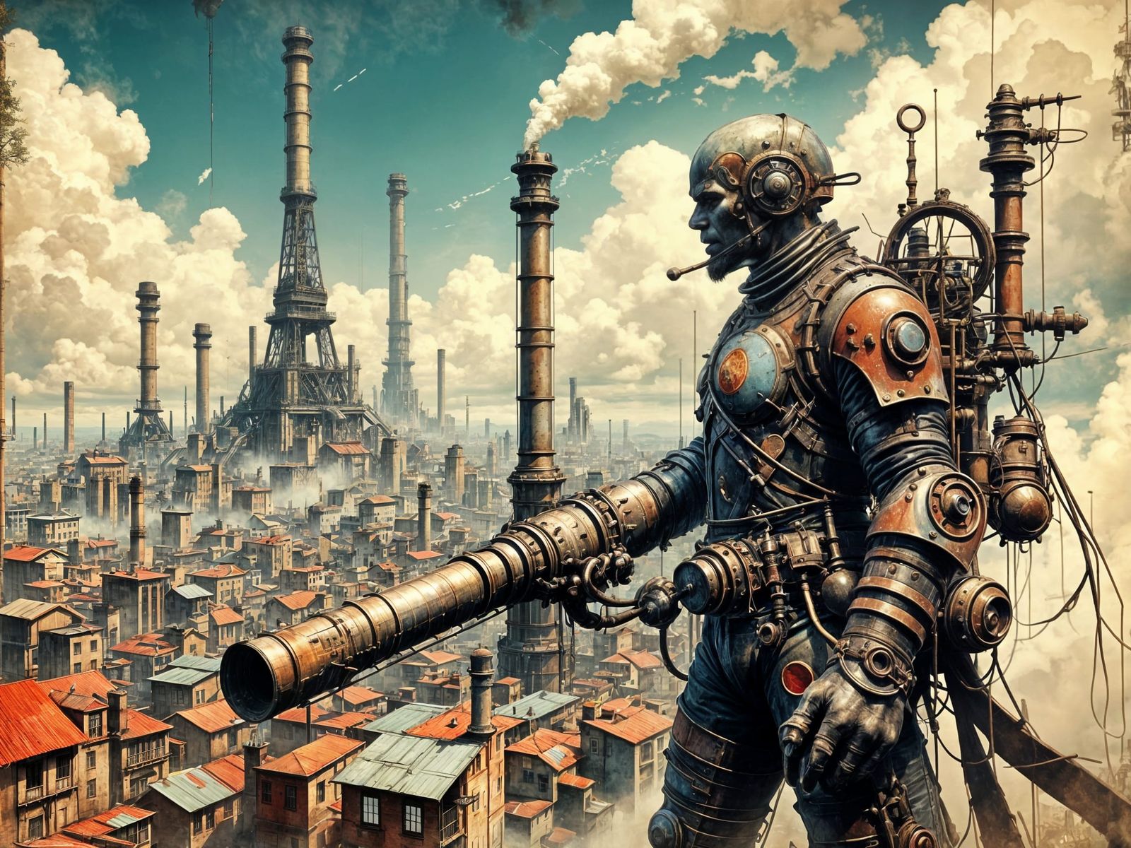 The Steam Baron, a ruthless industrialist with a penchant fo...