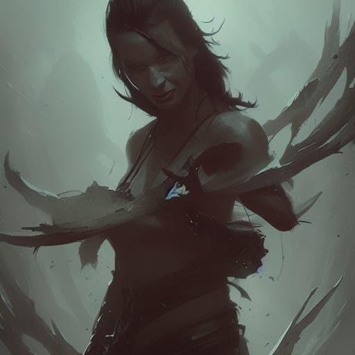 Sinister Ninurta Digital Painting