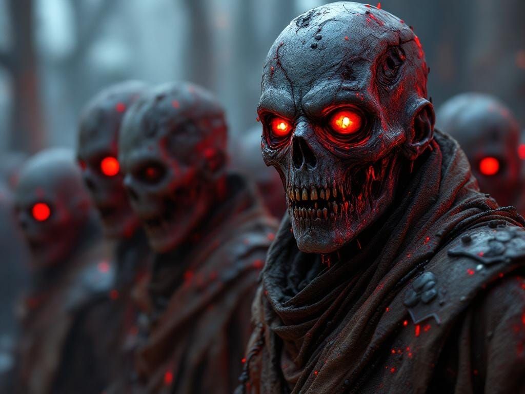 Hyperrealistic Star Wars Zombies in Cinematic Style