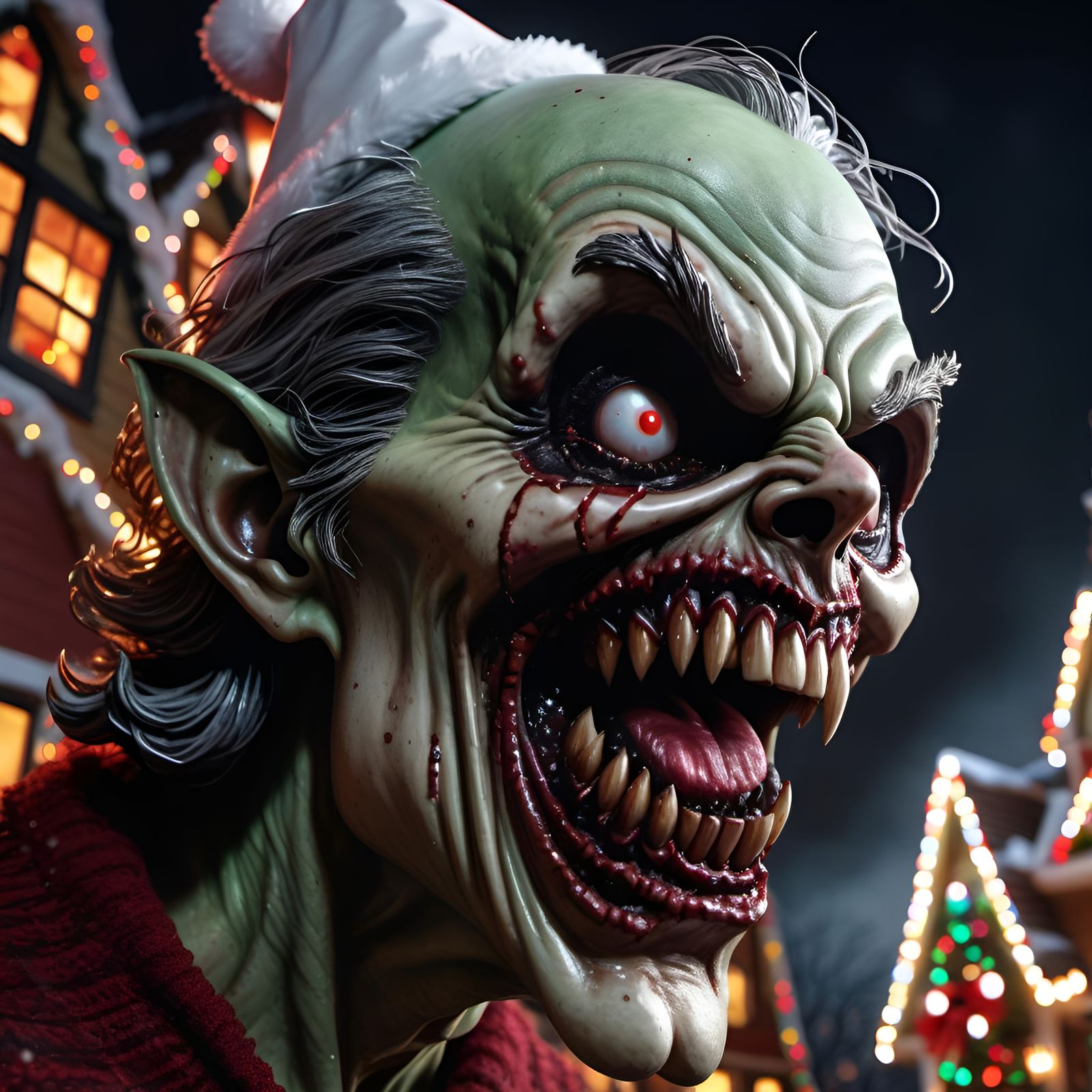 Army of Darkness meets Santa's Village