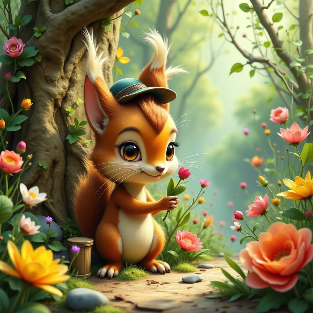 "Naughty Squirrel"..