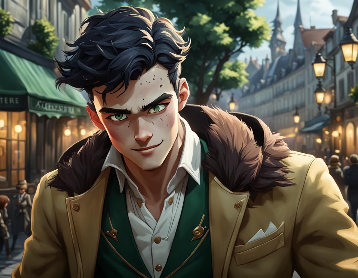 Adrien Agreste AI Generated Portrait