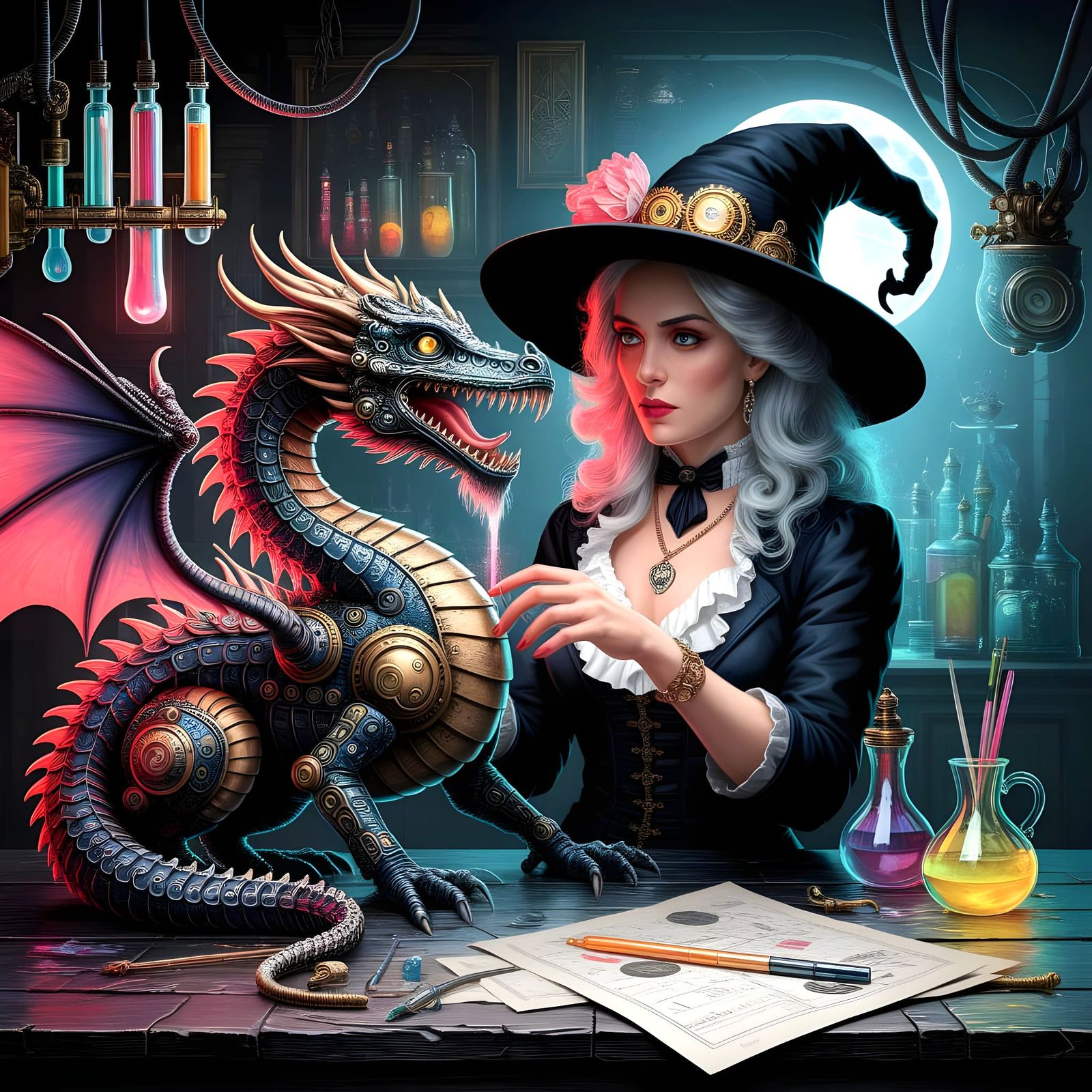 Steampunk Dragon Pet Designer