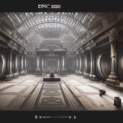 Epic Cinematic Pen in Digital Matte Painting