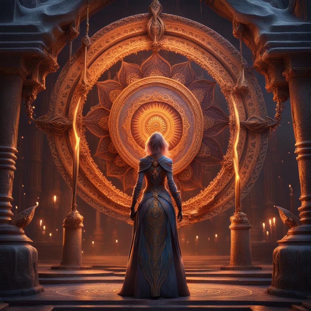 Mandala: The Female Gatekeeper Opens Portals