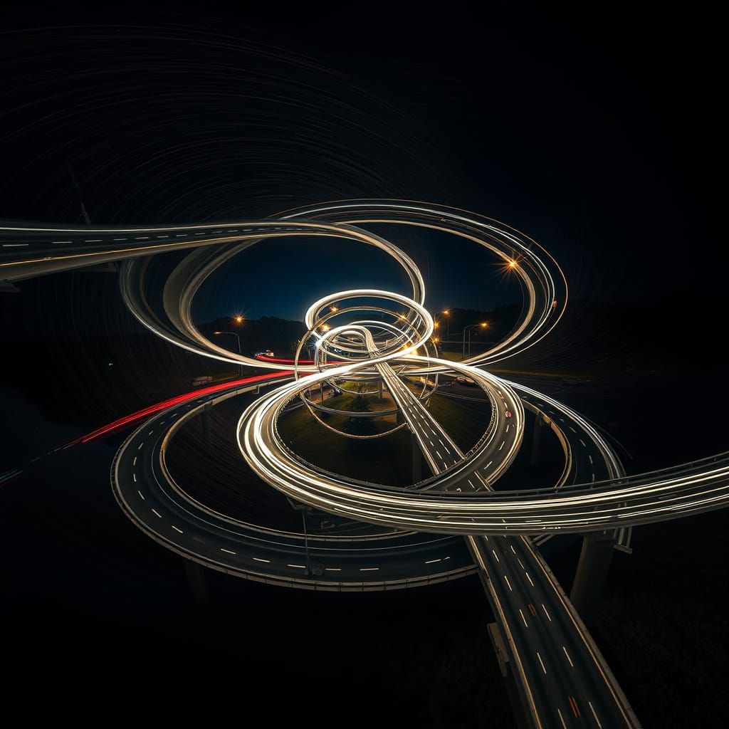 optical illusion highway