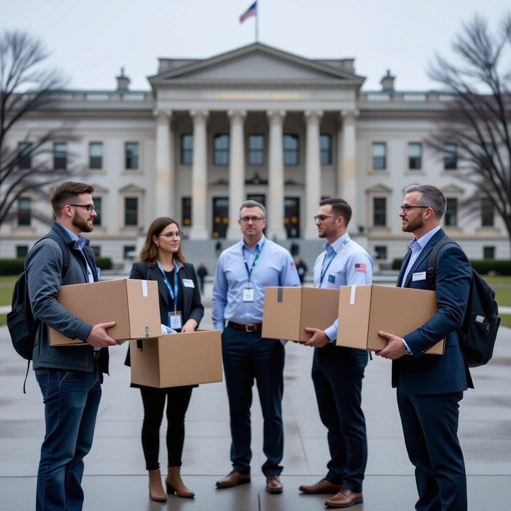 EPA Staffers Face Closure in Photo-Realistic Style