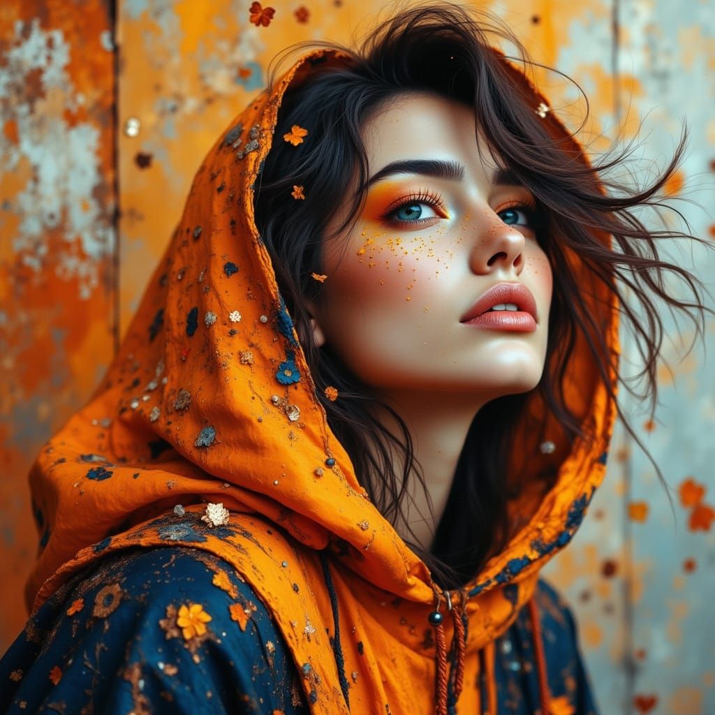 Stunning Portrait of a Beautiful Woman