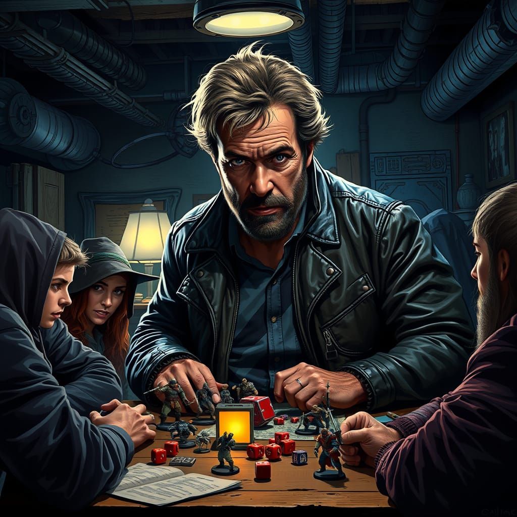 Chuck Norris Oversees a D&D Game