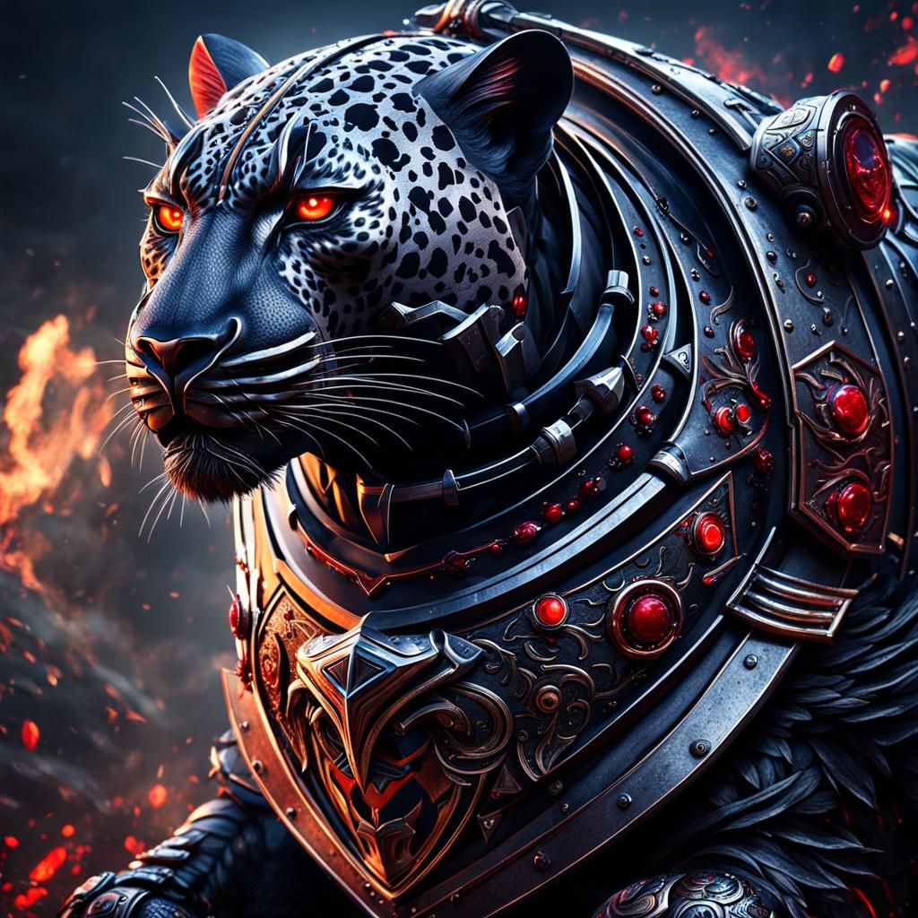 black warrior leopard