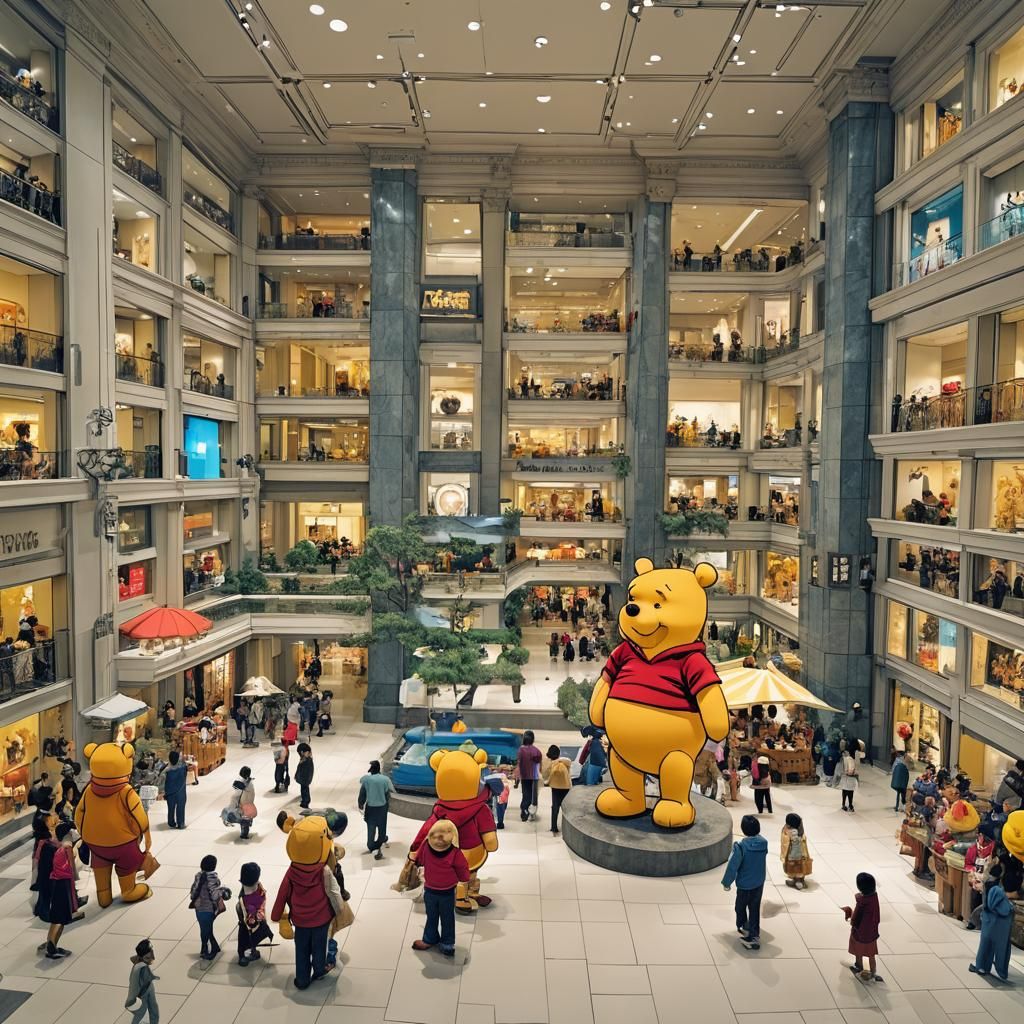 Winnie the Pooh Visits Metropol City