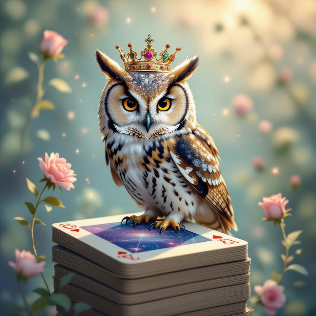 Clockwork Owl on Celestial Cards