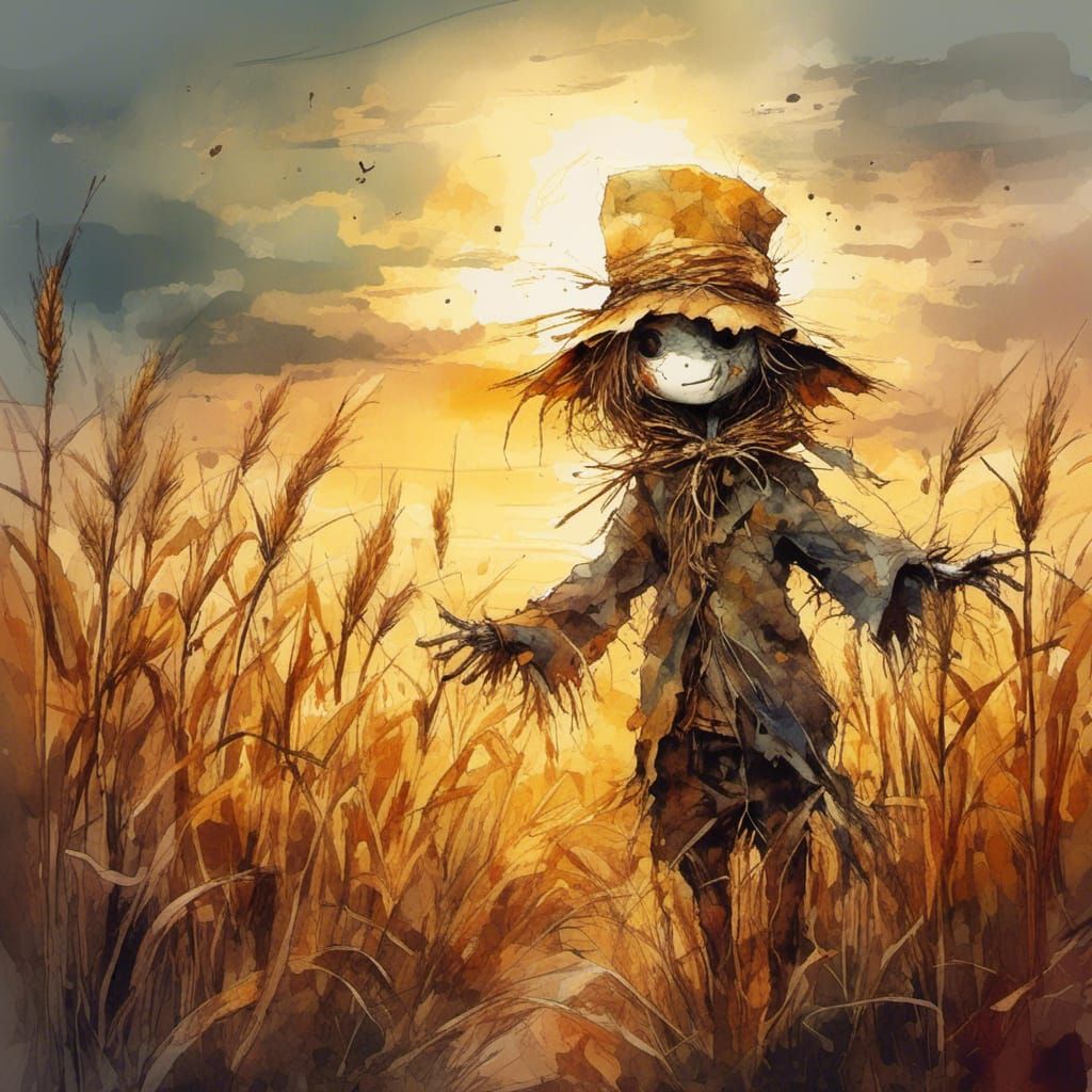 scarecrow not scary at all