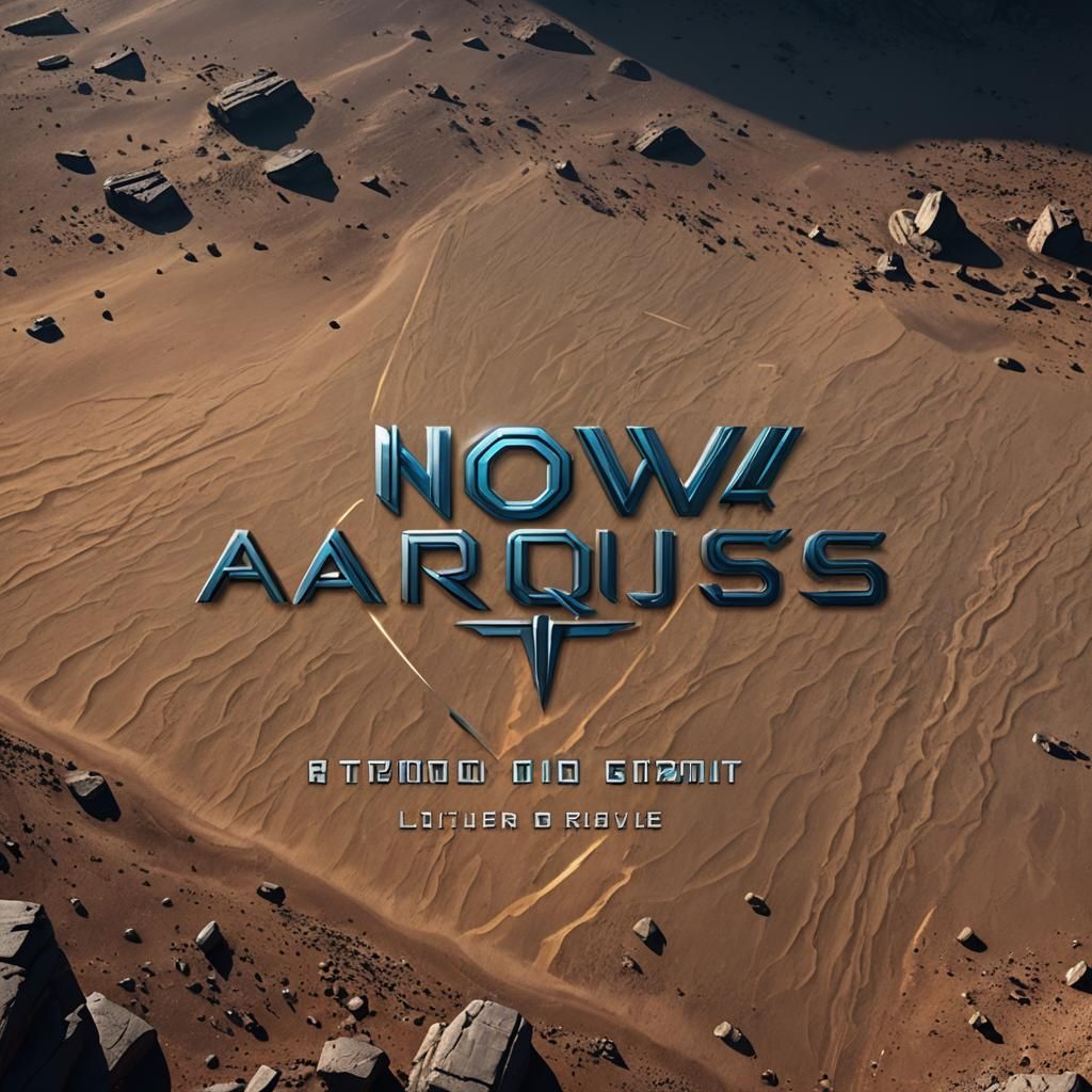 Nova Arqus Logo: Minimalist 3D Design in Art Deco Style