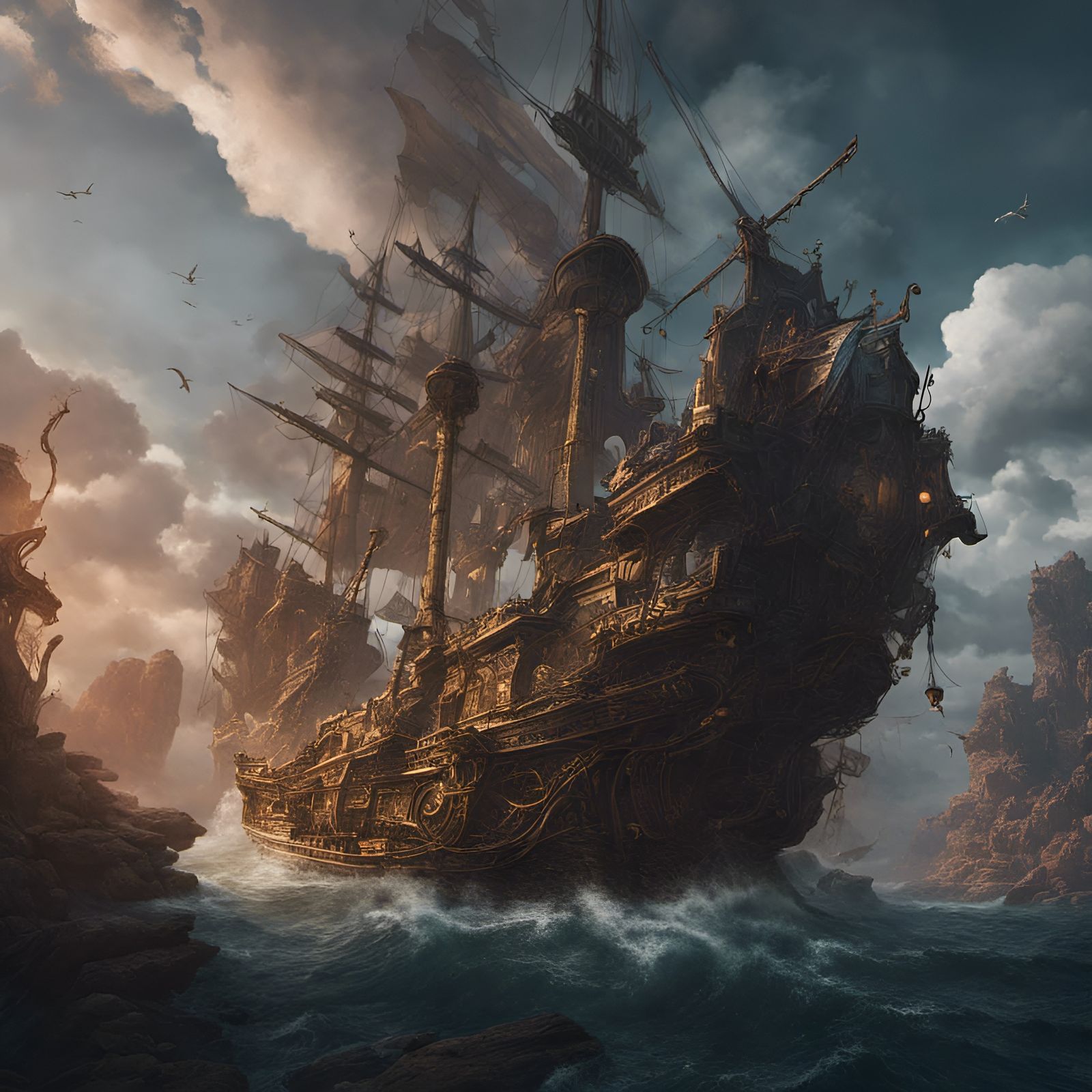 The Last Voyage of the Demeter: Detailed Matte Painting