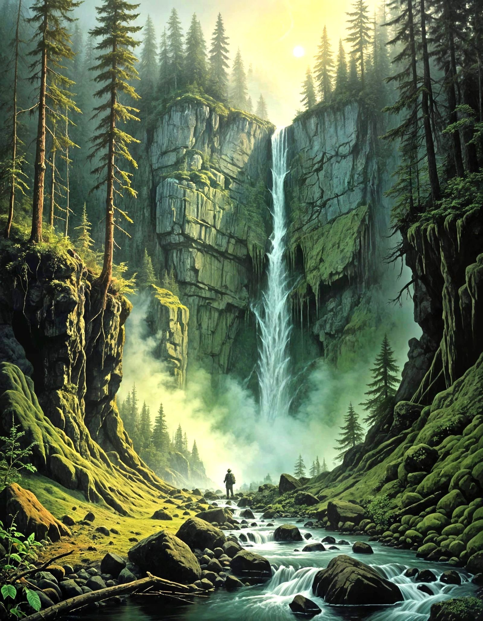 Mysterious Waterfall Goldmine in the Canadian Wilderness