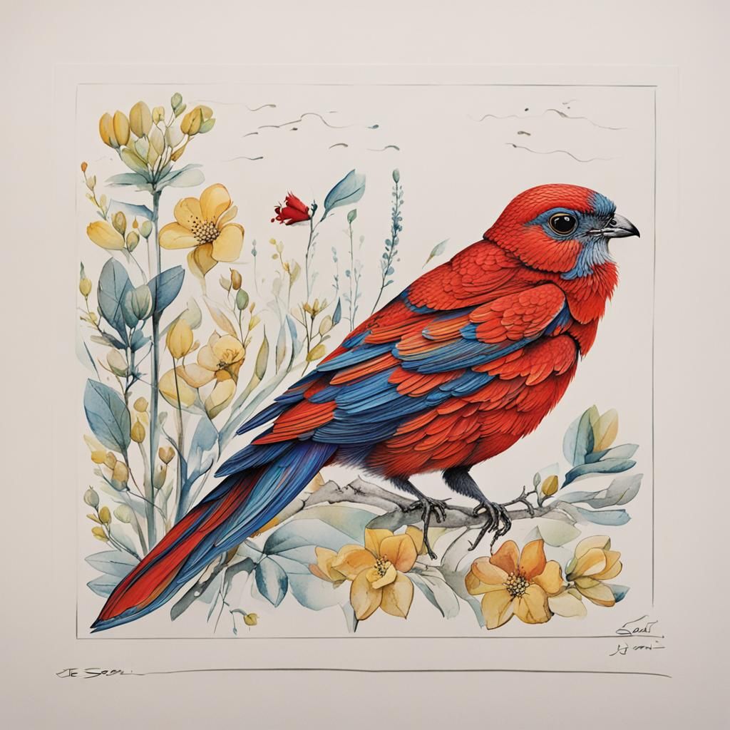 Unconquerable Spirit: An AI Generated Abstract