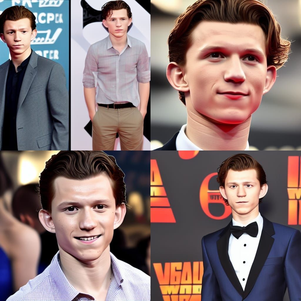AI Portrait of Tom Holland