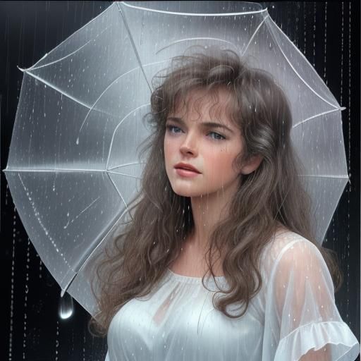 Abstract Raindrops Falling: Musical Interpretation