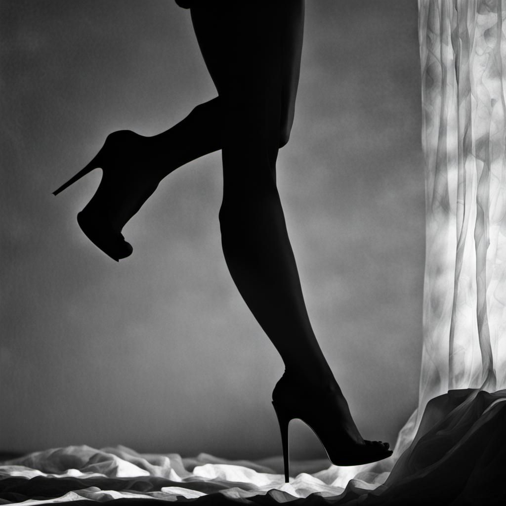 Child and Shadow Poem as a Painting