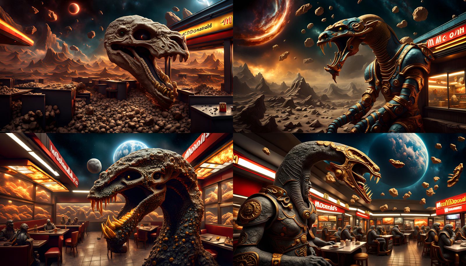 Warhammer's Apophis Eats at McDonald's During Asteroid Strik...