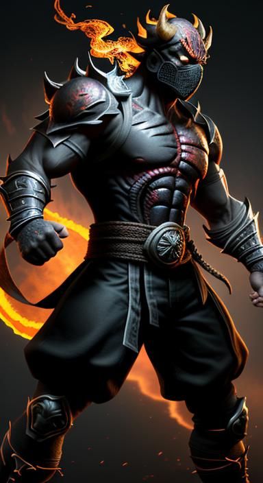 Bowser in Mortal Kombat Style Arena