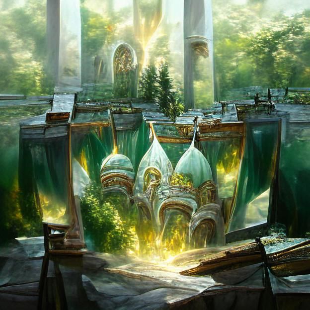 Selesnya Conclave Guildgate: Digital Painting