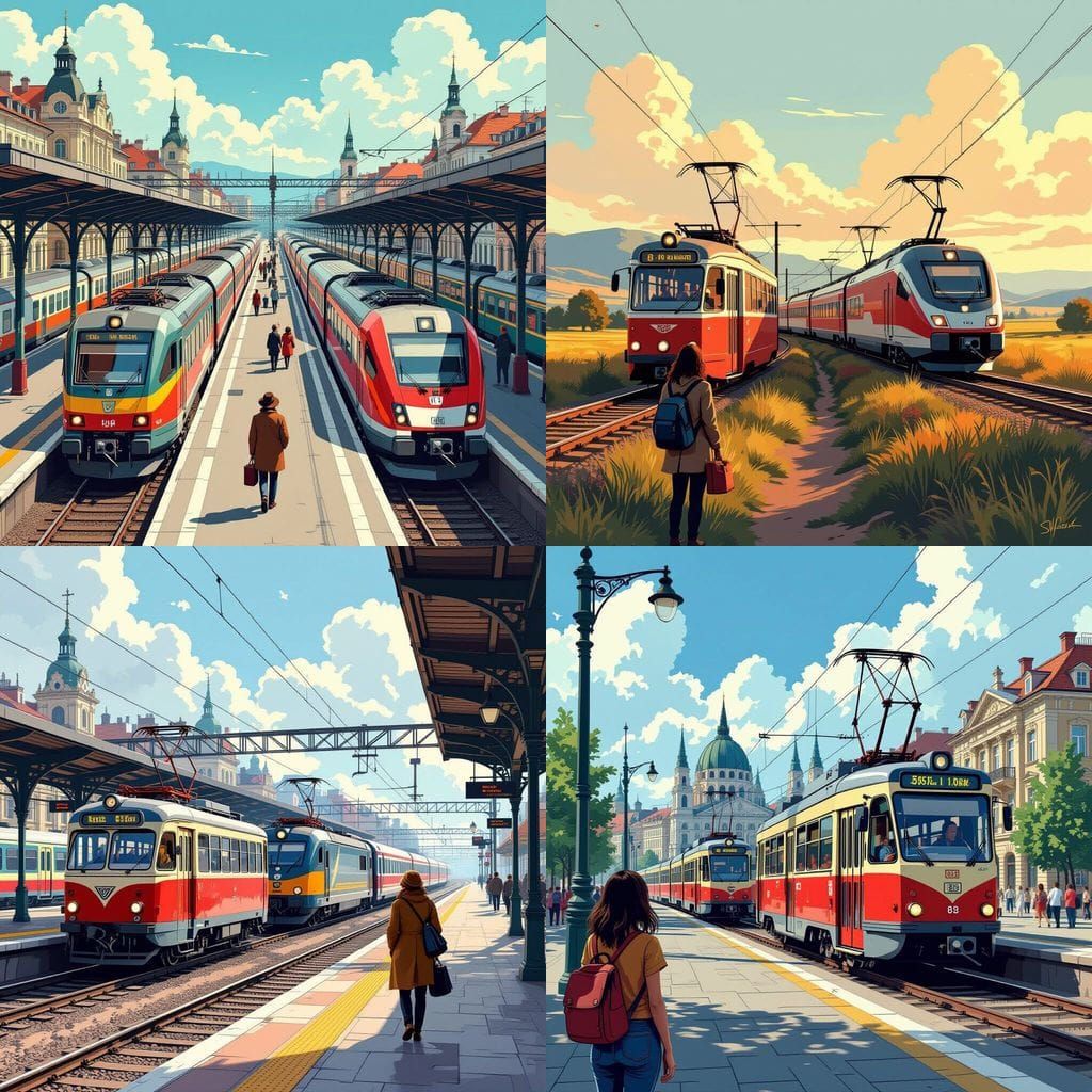 Hungarian Trains: An American Impression