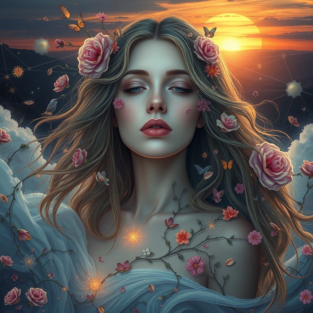 Dreamweaver Reborn: A Surreal Self-Discovery in Bio Art Styl...