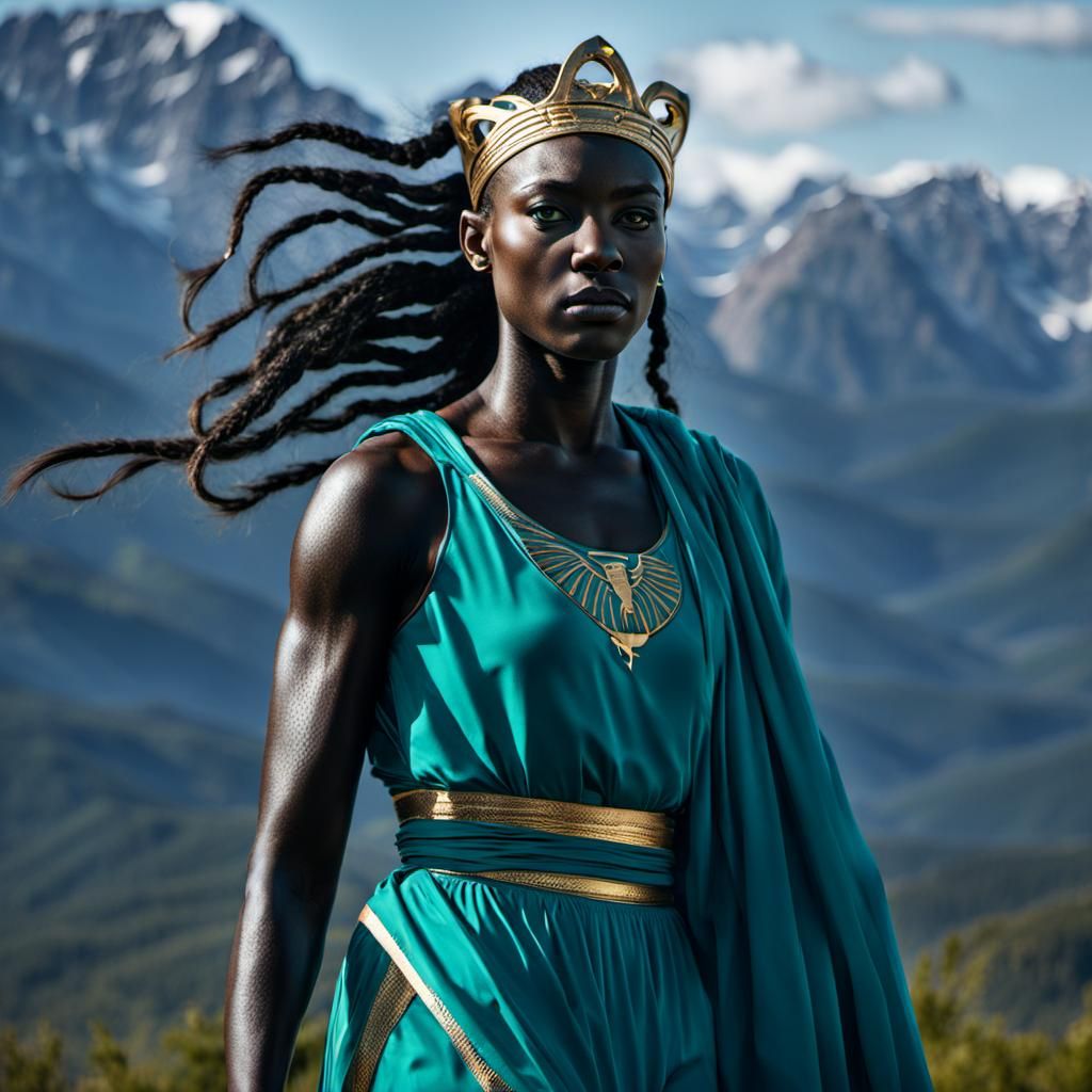 Puma Goddess AI Generated Image
