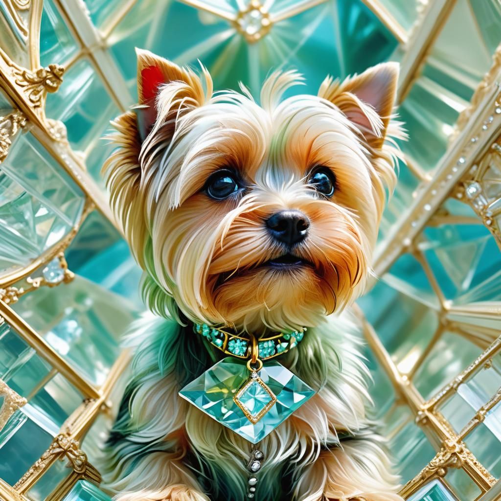 Yorkie in Crystal Palace