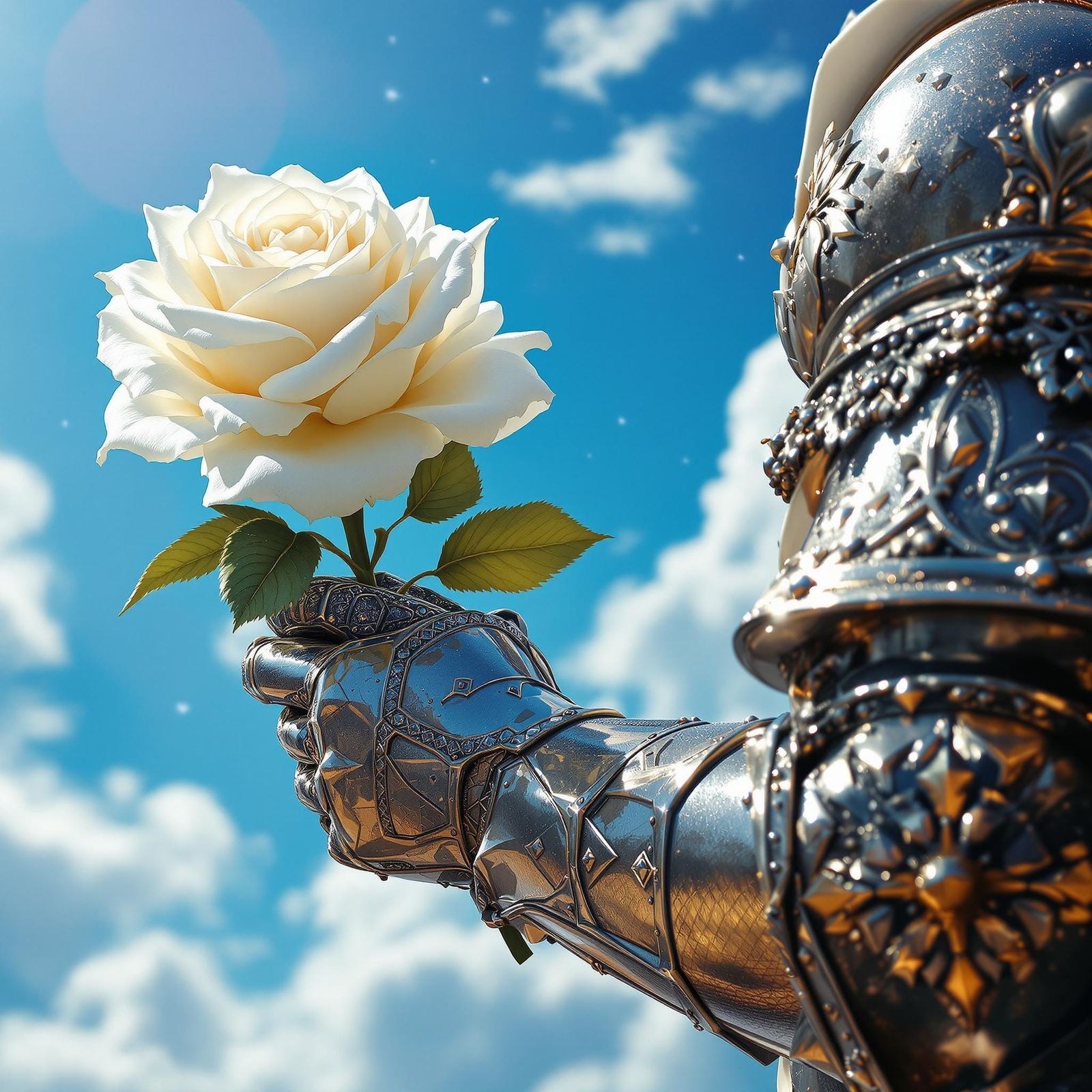 A Knight's Devotion in Cinematic HDR