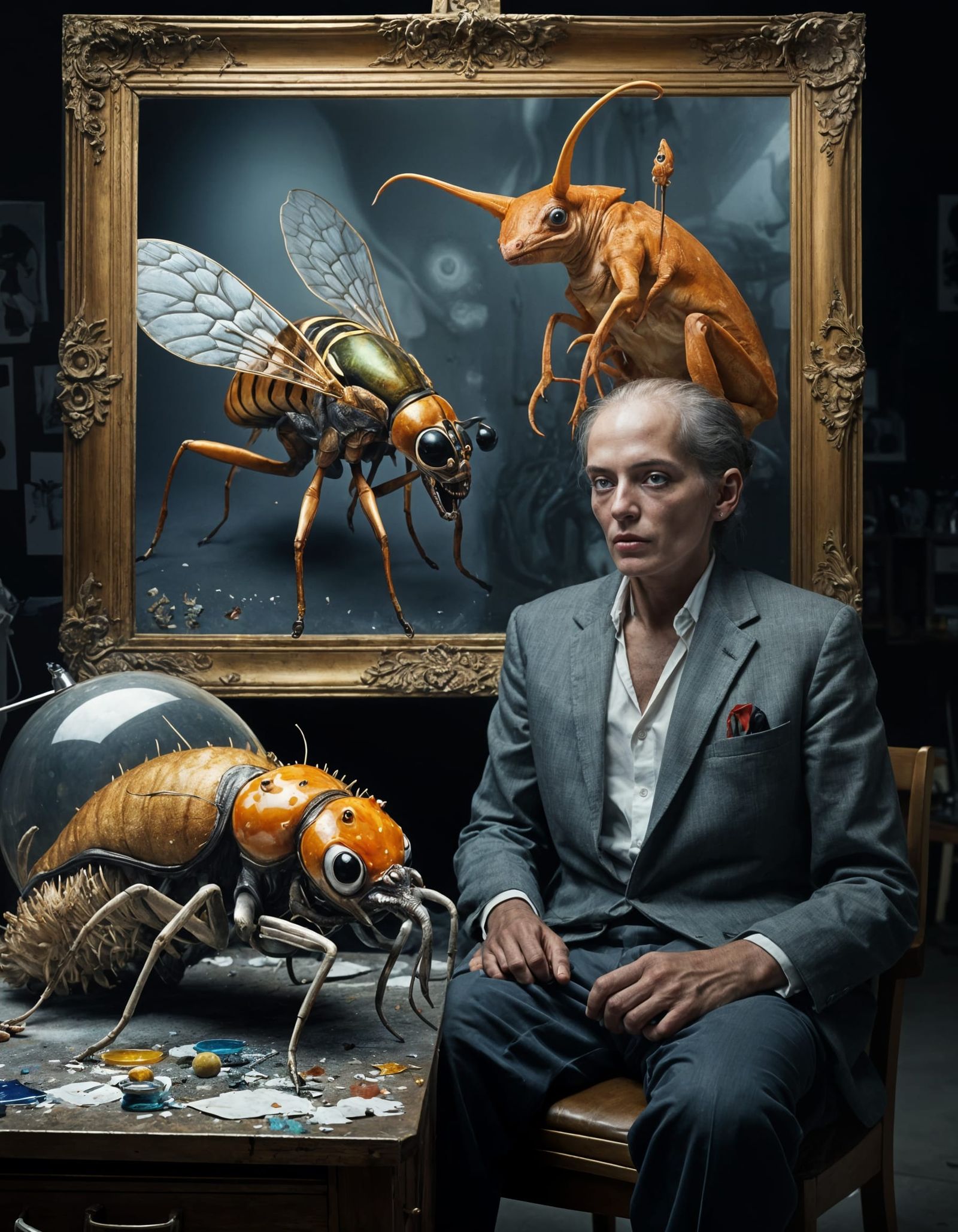 Exotic Portraits in a Surreal Laboratory