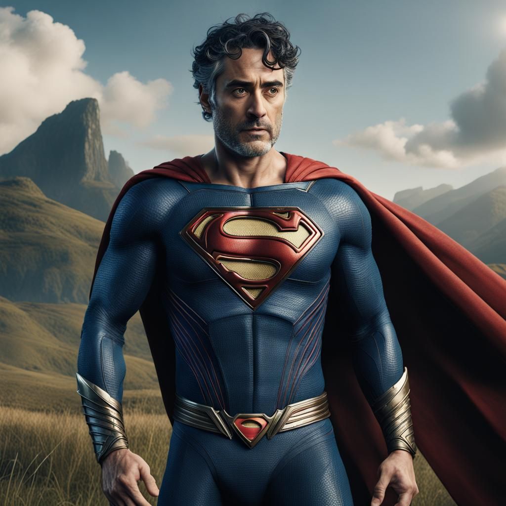 Taika Waititi as Superman: Detailed Fantasy Art