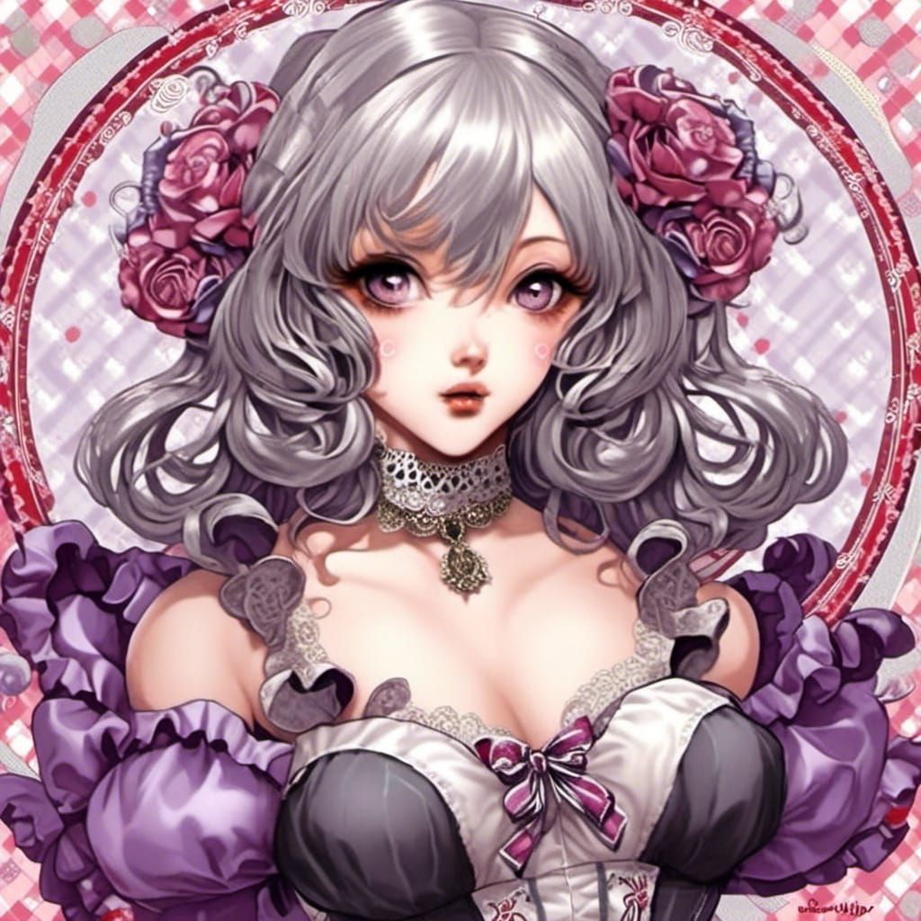 Anime Rococo Fashion