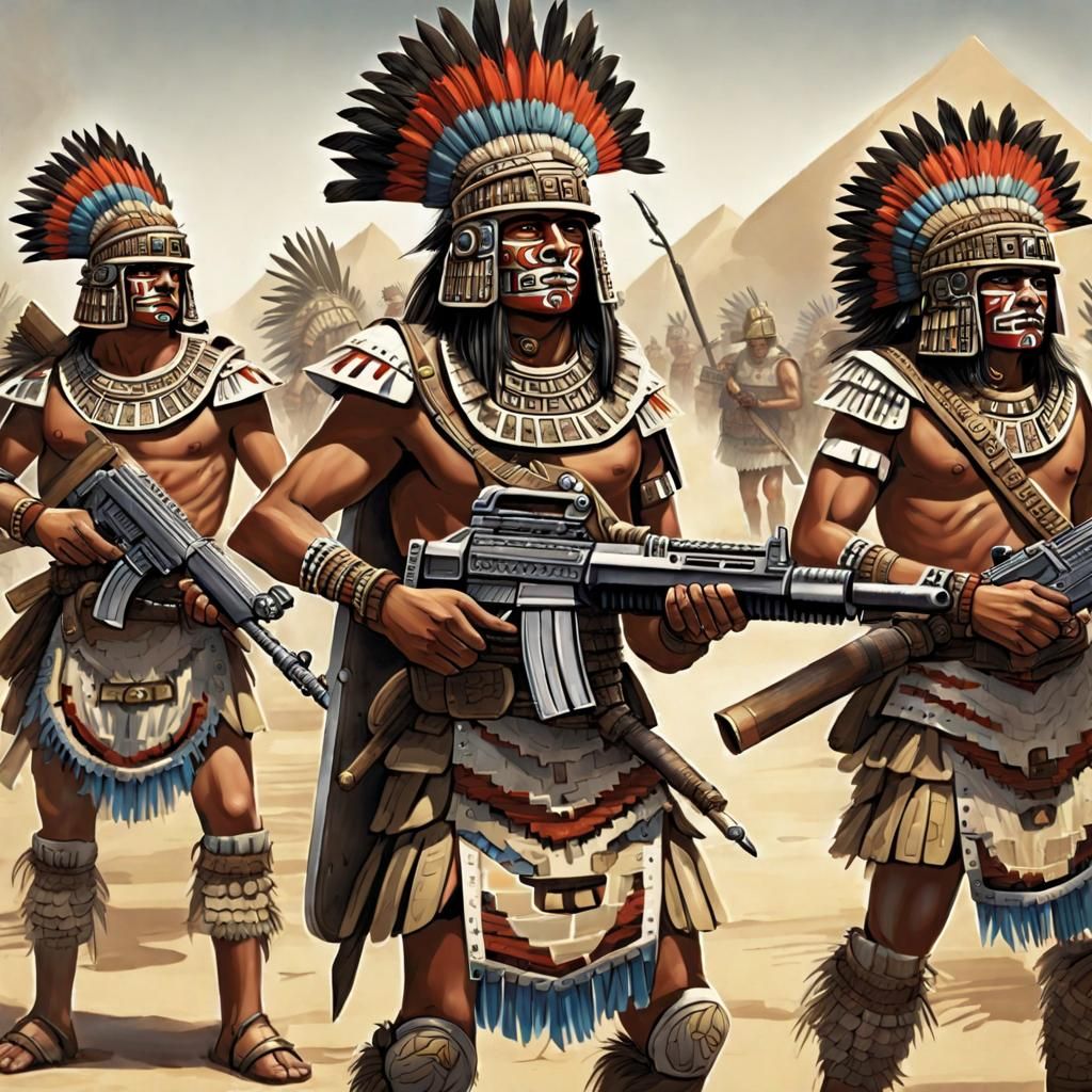 Aztec Warriors in the Information Age
