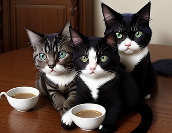 Confused Lolcat Mentalists Generated by AI