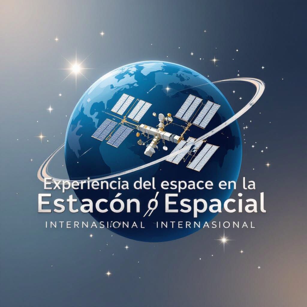 ISS Logo: Space Experience Orbiting Earth
