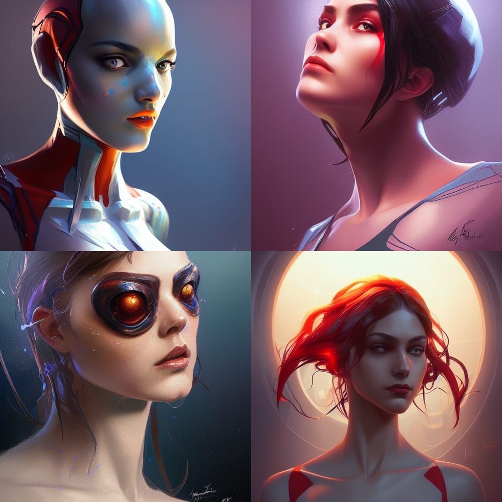 Hyperdetailed Spider-Girl Portrait in Unreal Engine 5